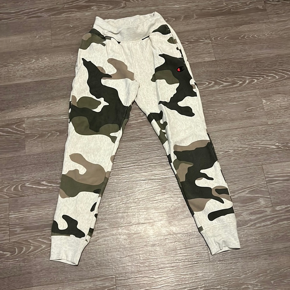 Men’s Camo Champion Reverse Weave Sweatpants